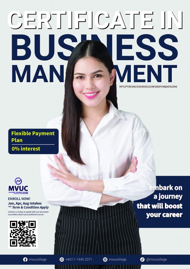 CertIficate in Business Management